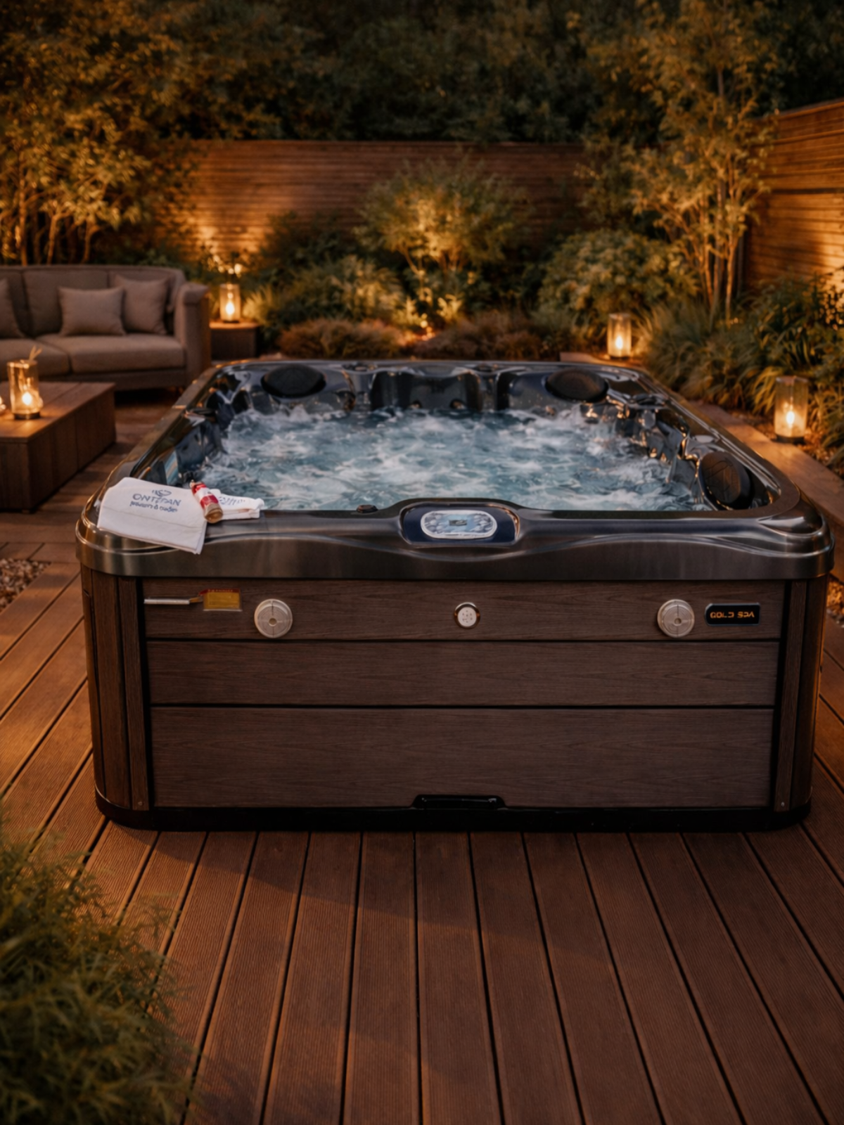 Buy a new jacuzzi